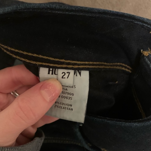 dark wash Hudson jeans! - Picture 3 of 3